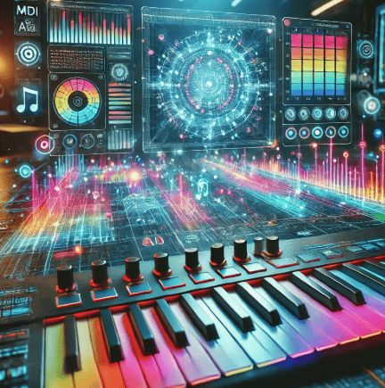 Make music using midi ai